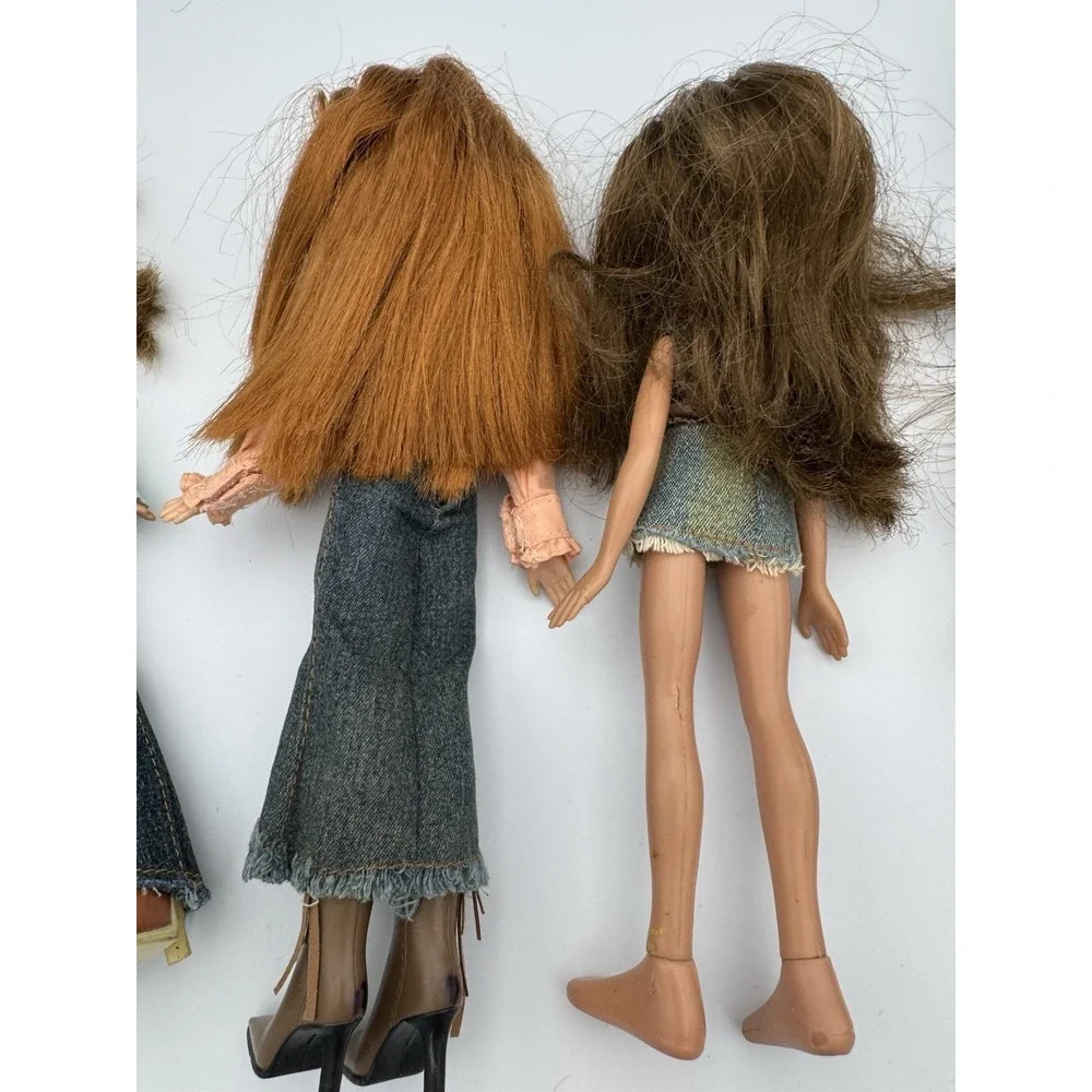 Lot Of 6 MGA Bratz Dolls Vintage‎ Y2K